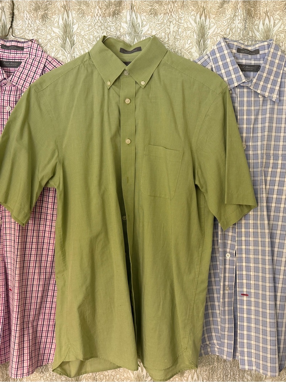 3 Daniel Cremieux Men's Short-Sleeve Button-Down Shirt -